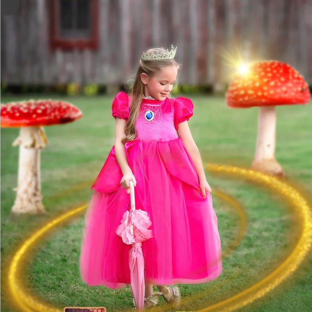Trish Scully Princess Victoria Dress/ Princess Peach Dress, size 6